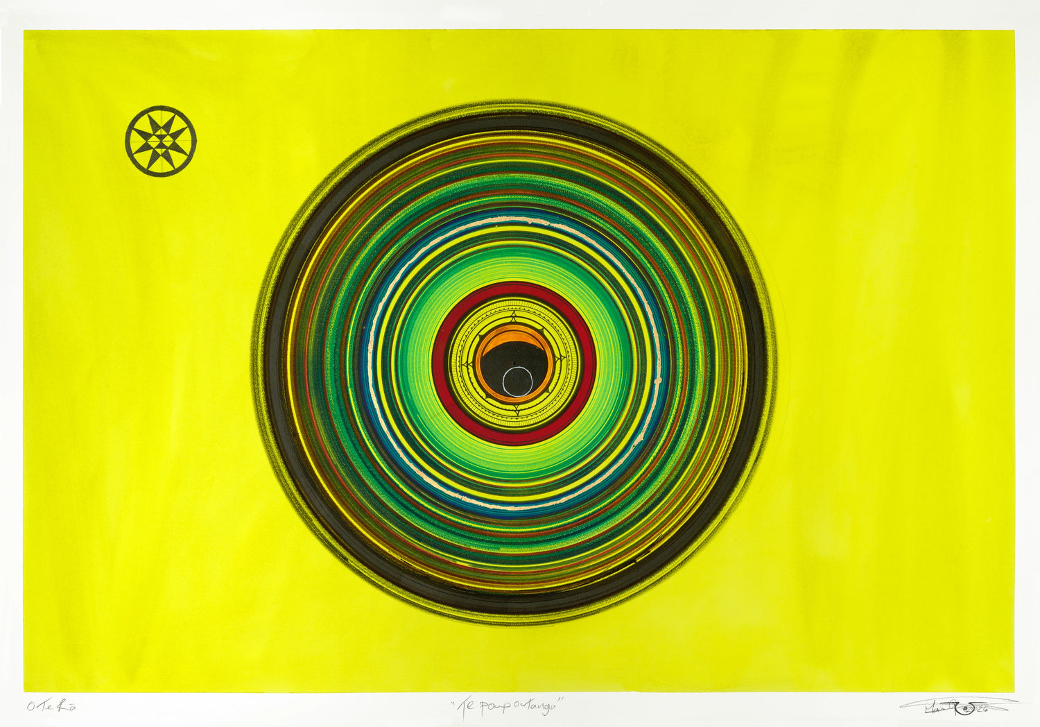 Art Print A1 – Te Poupoutanga o te Rā