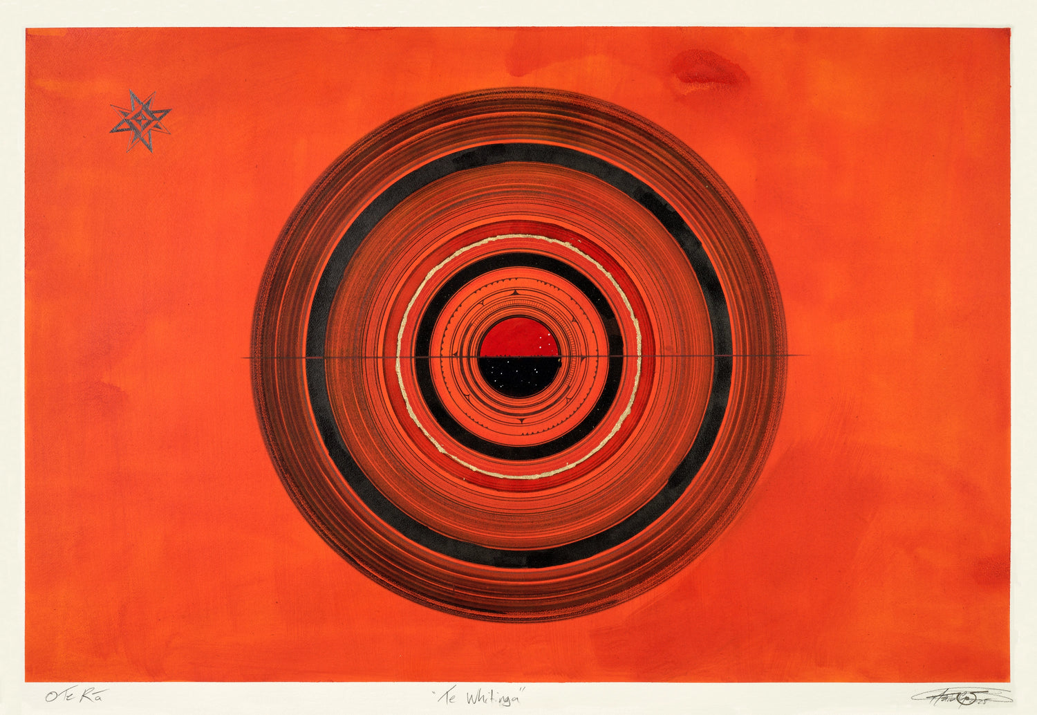 Art Print A1 – Te Whitinga o te Rā